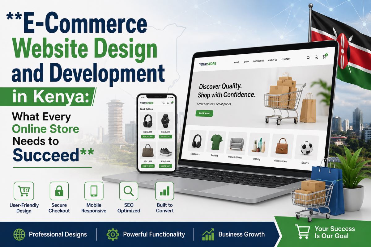 E-Commerce Website Design and Development in Kenya: What Every Online Store Needs to Succeed