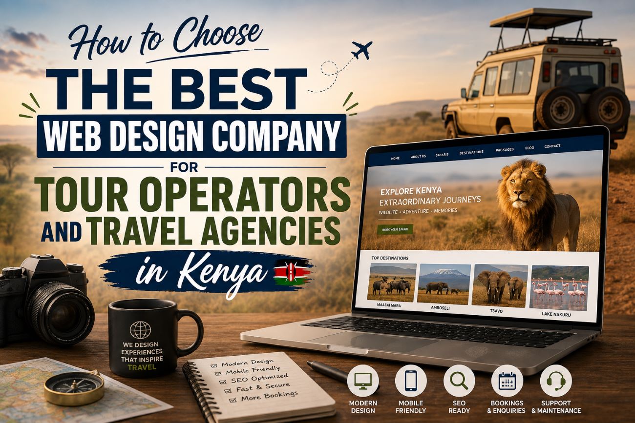 How to Choose the Best Web Design Company for Tour Operators and Travel Agencies in Kenya
